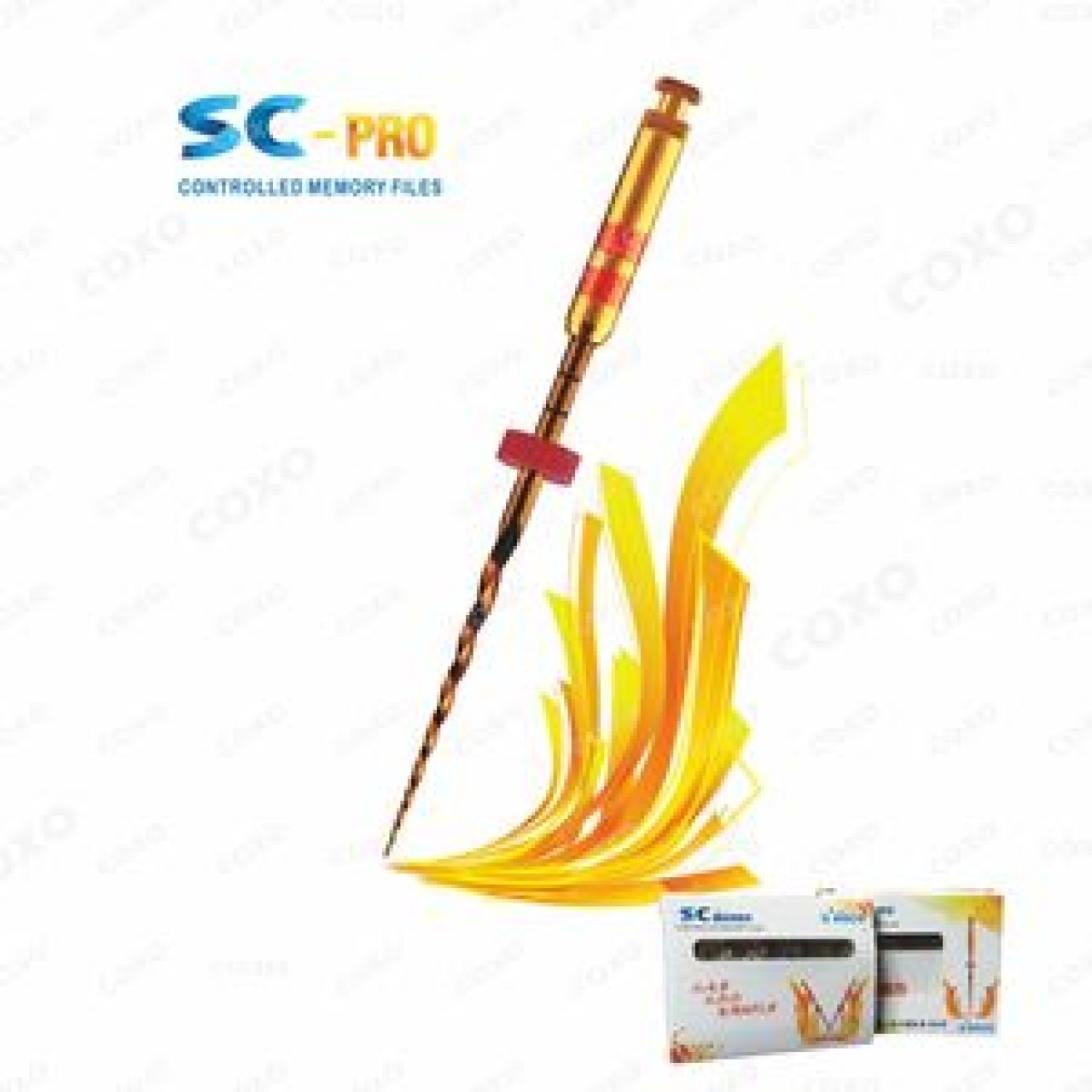 COXO SC-PRO NiTi Gyökérkezelő tű (gépi)